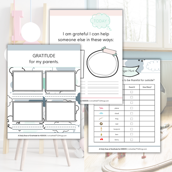LITTLE SHOP | A Daily Dose of Gratitude for Kiddos | Ages 4-7 Comic Set | Printable + Digital | Price $54