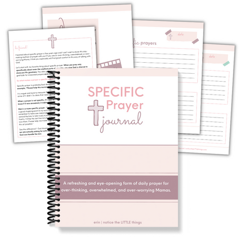 LITTLE SHOP | Specific Prayer Journal | Price $27 | Sale $17